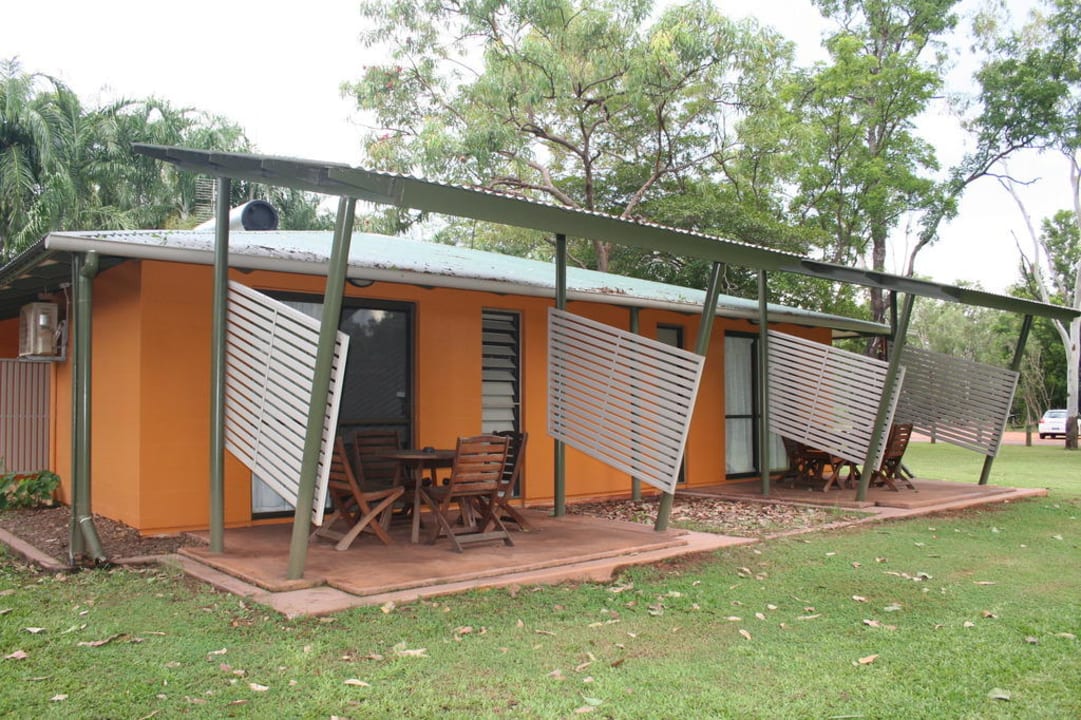 Zimmer Außenansicht Hotel Gagudju Lodge Cooinda