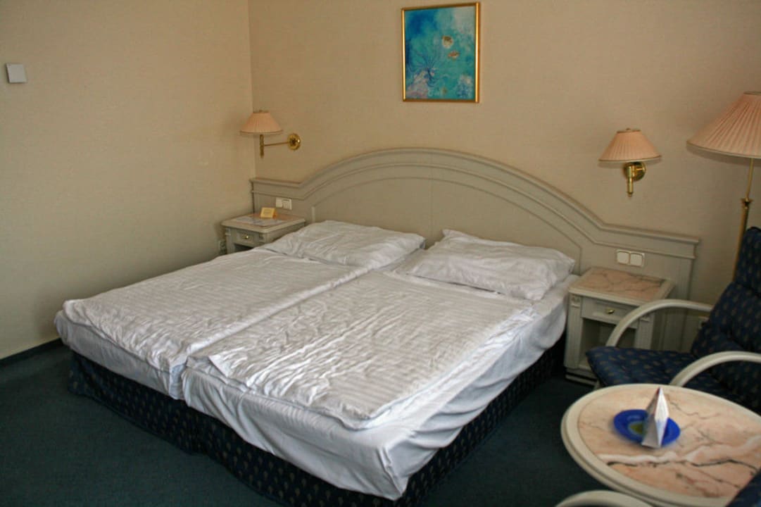 Das Doppelbett Pacifik Ensana Health Spa Hotel