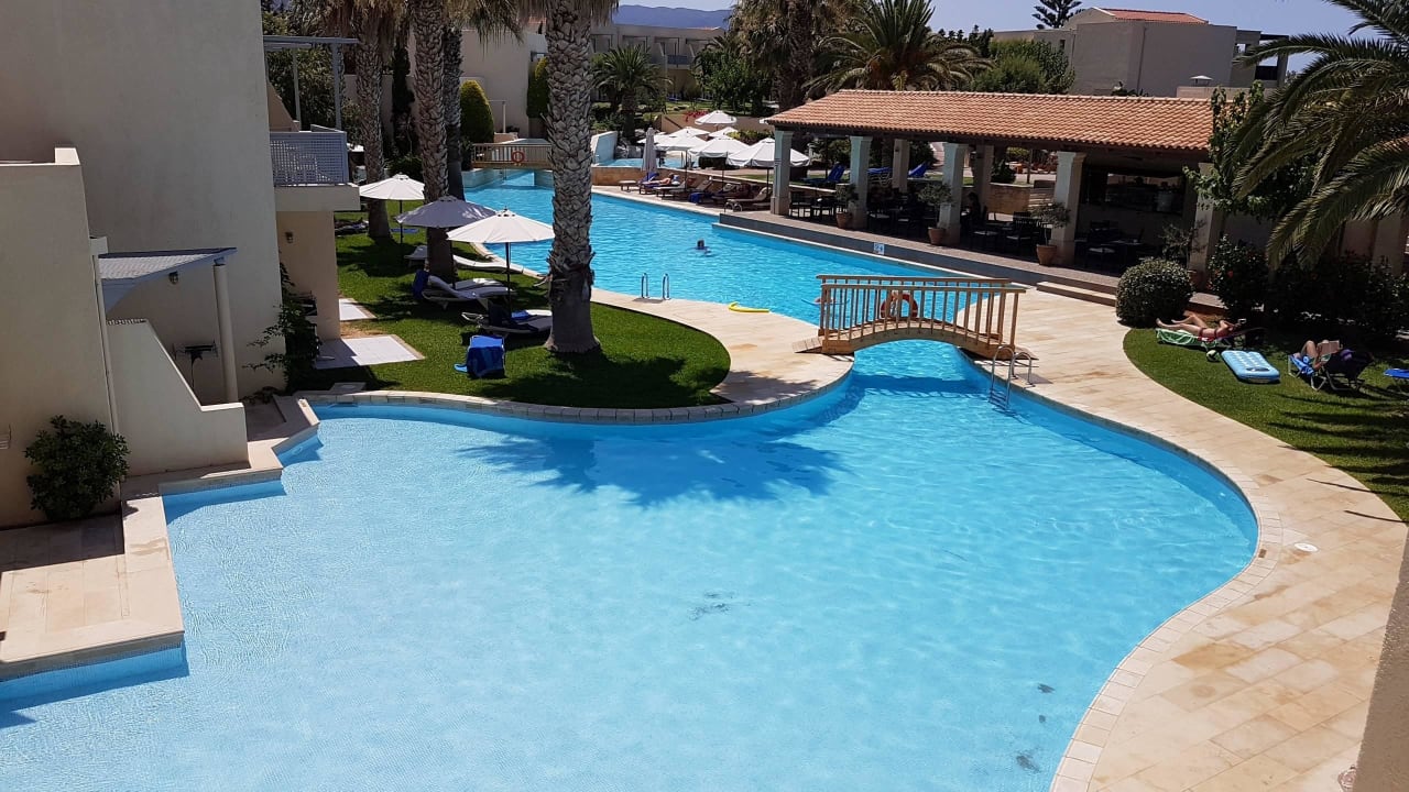 Blick auf Pool  Phãea Cretan Malia