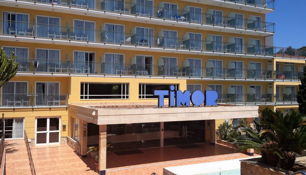 Außenansicht Hotel Timor