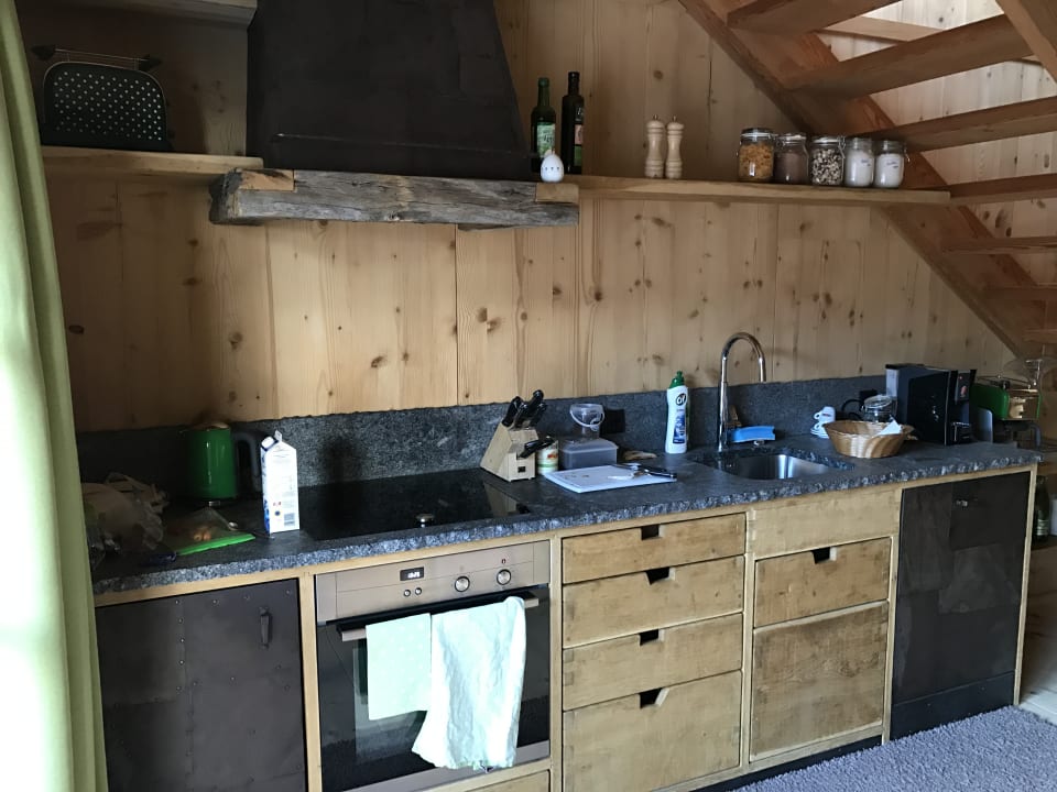 Küche HochLeger - Chalet Refugium am Berg