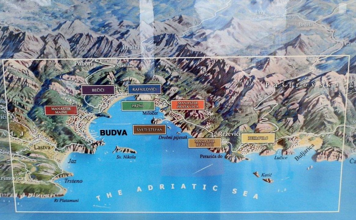 Mapa Iberostar Waves Bellevue