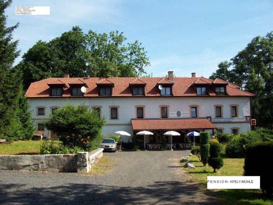 Aussenaufnahme Pension Kfely Mühle