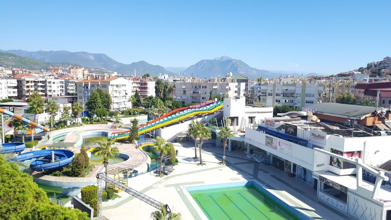 Ausblick Hotel Aslan City Kleopatra