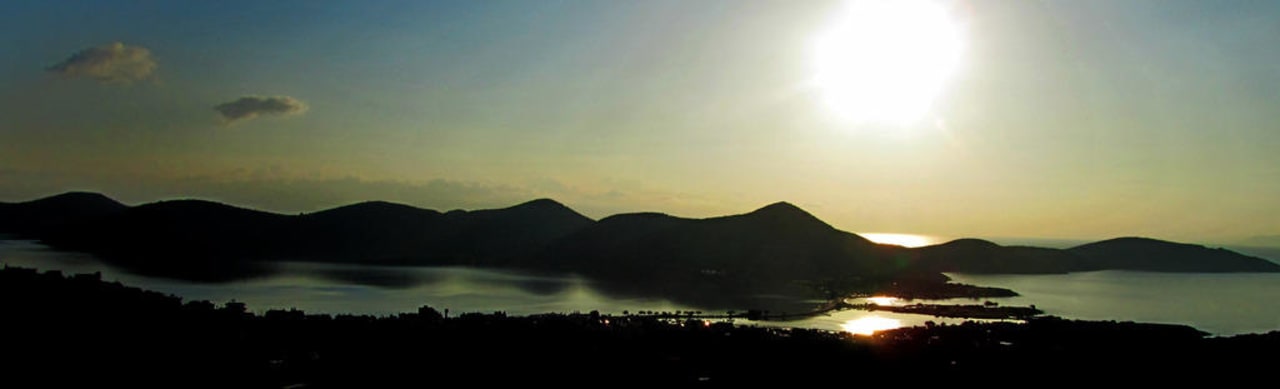 Aussicht vom Balkon Elounda Residence Resort & Waterpark