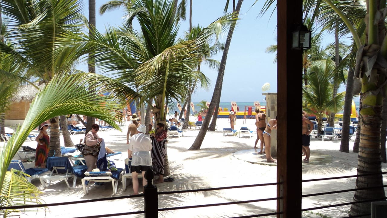 Blick vom Strandrestaurant Villas Bavaro Resort & Spa
