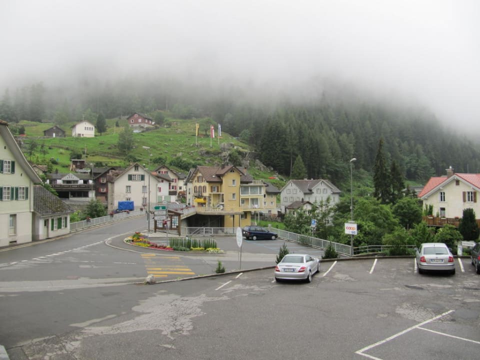 Zimmerausblick Hotel Weisses Rössli