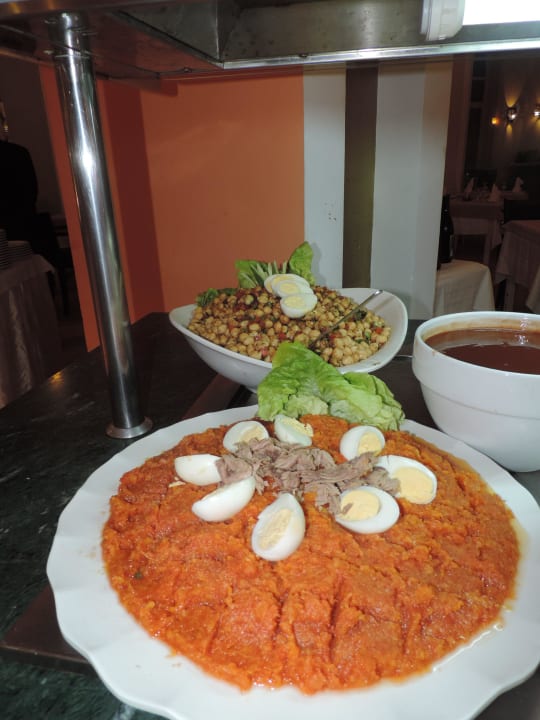 Vorspeisen und Salate Mahdia Beach & Aquapark