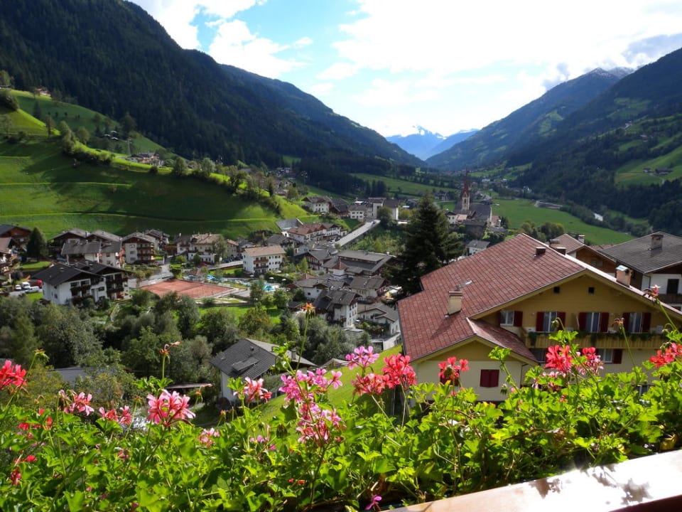 Blick vom Balkon Panoramahotel Wildschütz