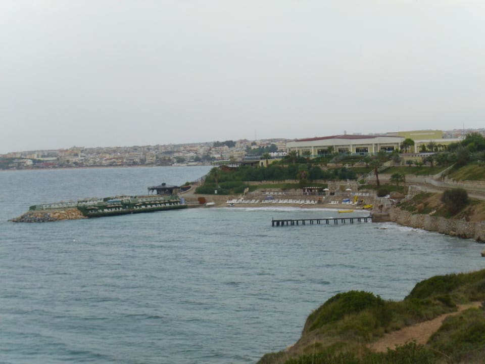 Blick von der Anhöhe auf die Hotelanlage Anadolu Hotels Didim Club