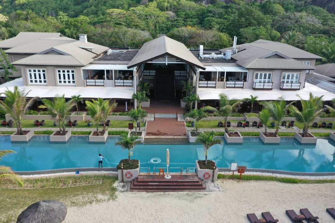 Außenansicht Kempinski Seychelles Resort