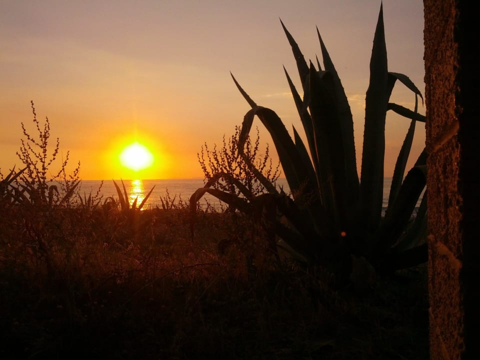 Sonnenuntergang beim Abendessen St. George's Bay Country Club