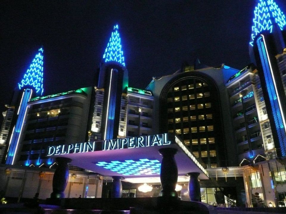 Nachtaufnahme Hotel Delphin Imperial