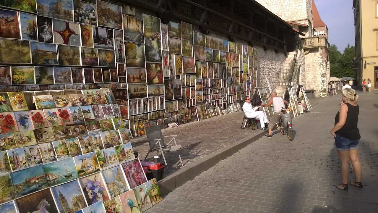 Paar Meter vom Hotel- Altstadt Aparthotel Mały Kraków