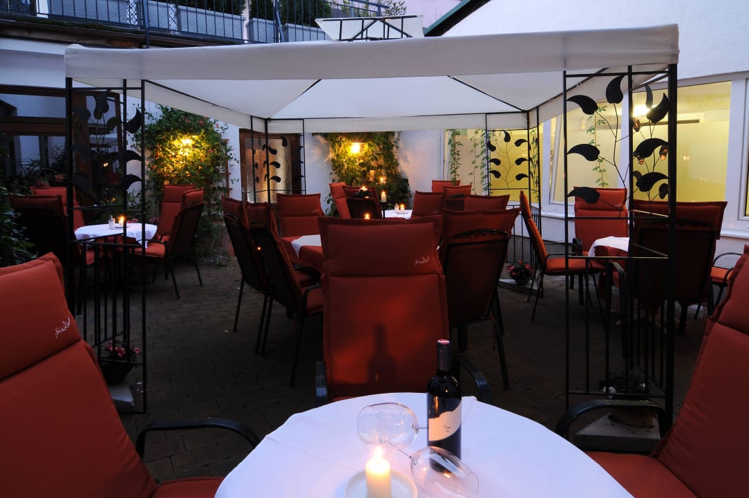 Innenhof Hotel Sendlhofer