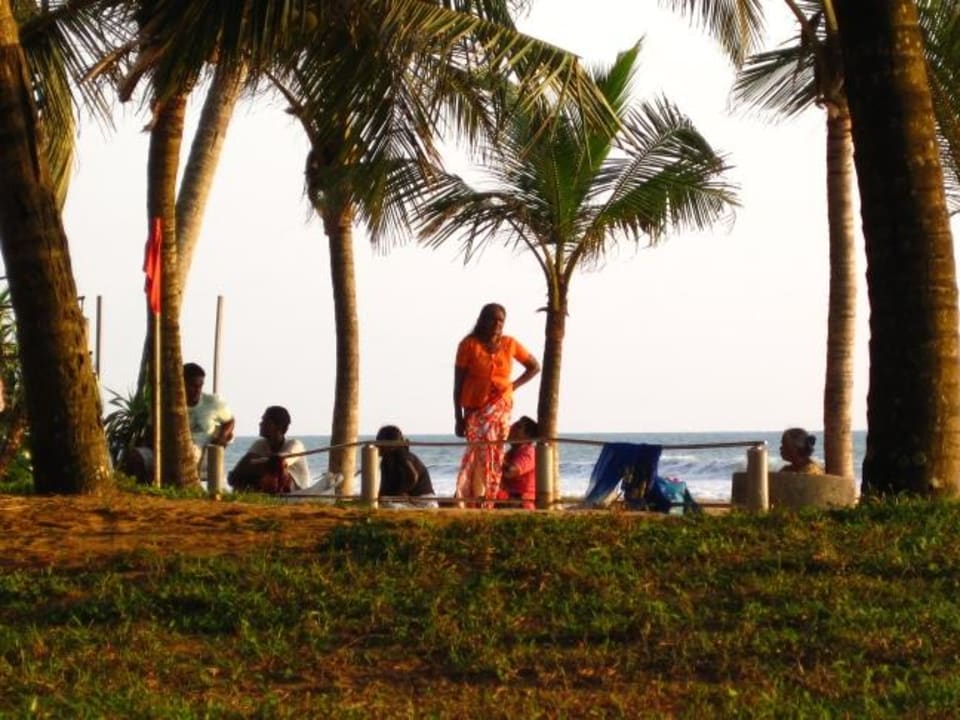 "Beachboys" am Hotelstrand Mermaid Hotel & Club