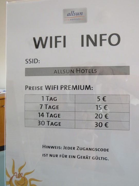 Sonstiges allsun App.-Hotel Barlovento