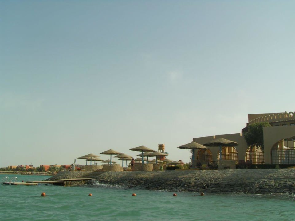 Kleiner Badekai am Hotel Hotel Three Corners Ocean View prestige - Adults only