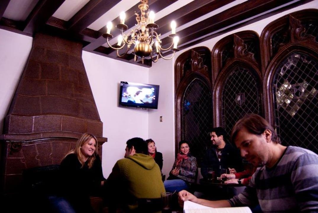 Sala de estar Landay Hostel