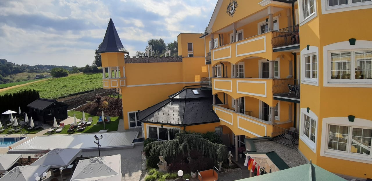 Ausblick Schlössl Hotel Kindl