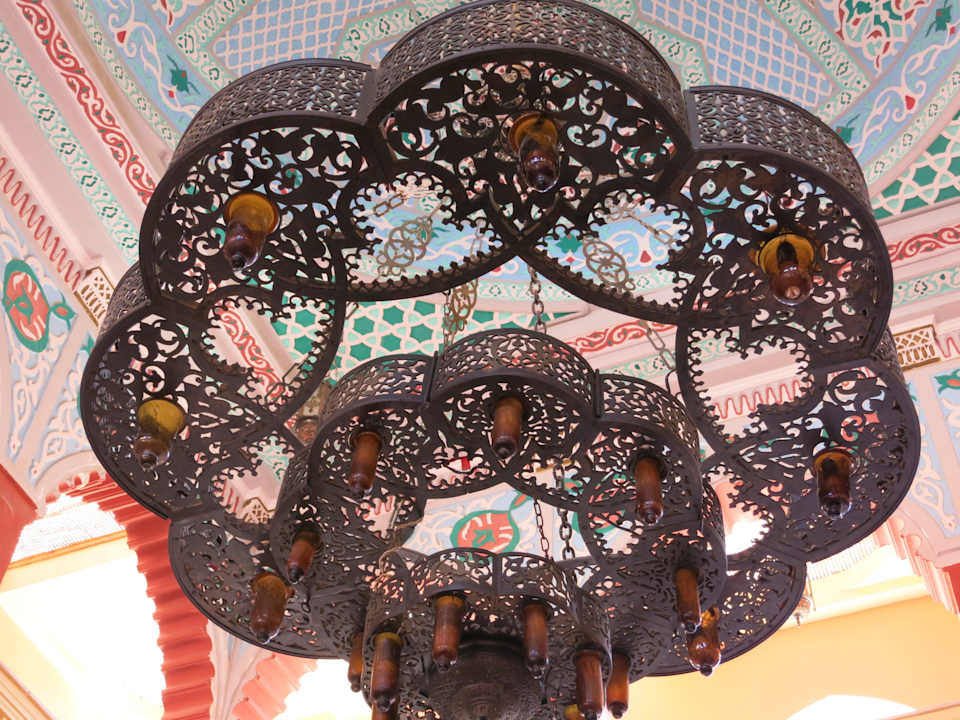 Lampen aus Marokko prägen den Stil Pickalbatros Alf Leila Wa Leila Resort - Neverland Hurghada