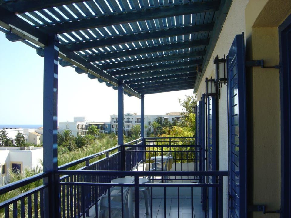 Chrissi Amoudia Balkon Bungalows TUI SUNEO Chrissi Amoudia
