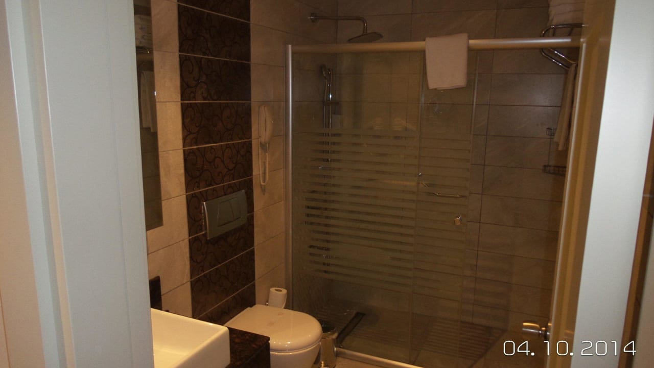 Bad, schöne große Dusche, immer sauber Diamond Elite Hotel & Spa