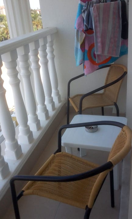 Mein kleiner aber süßer Balkon Dream World Resort & Spa