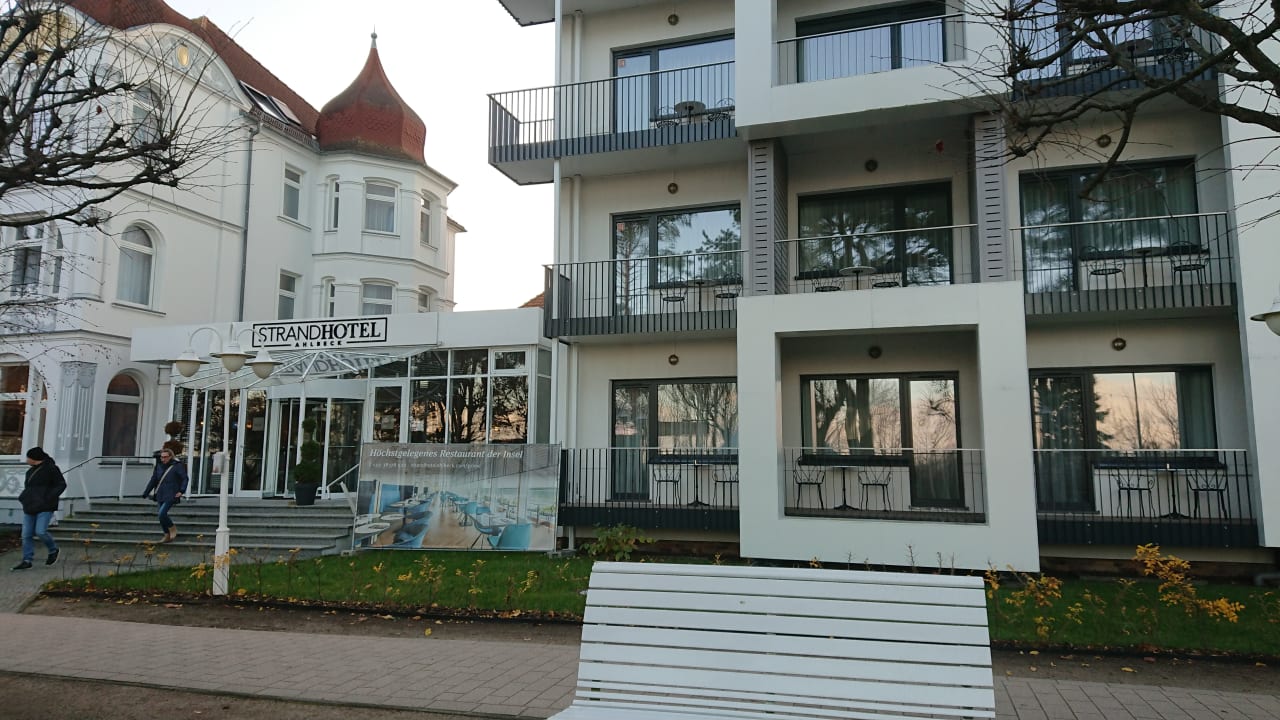 Außenansicht Strandhotel Ahlbeck