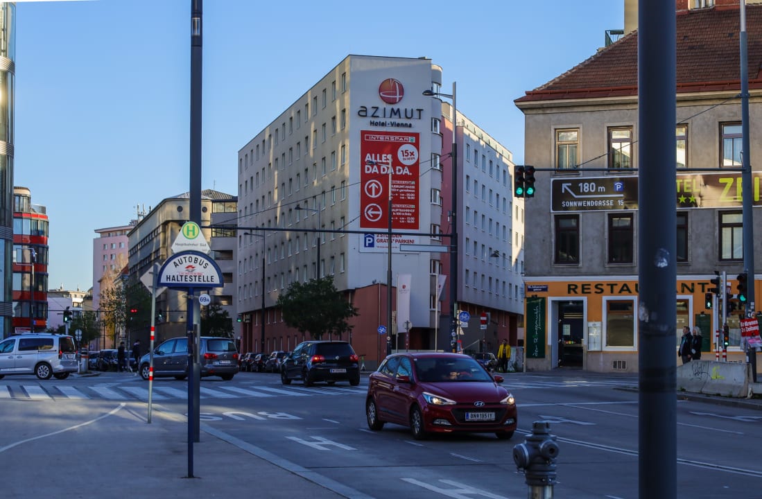 Außenansicht Premier Inn Wien City Hauptbahnhof
