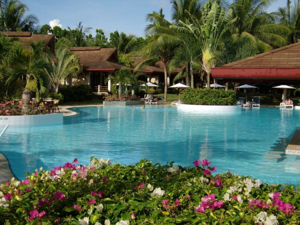 Blick auf Pool Henann Resort