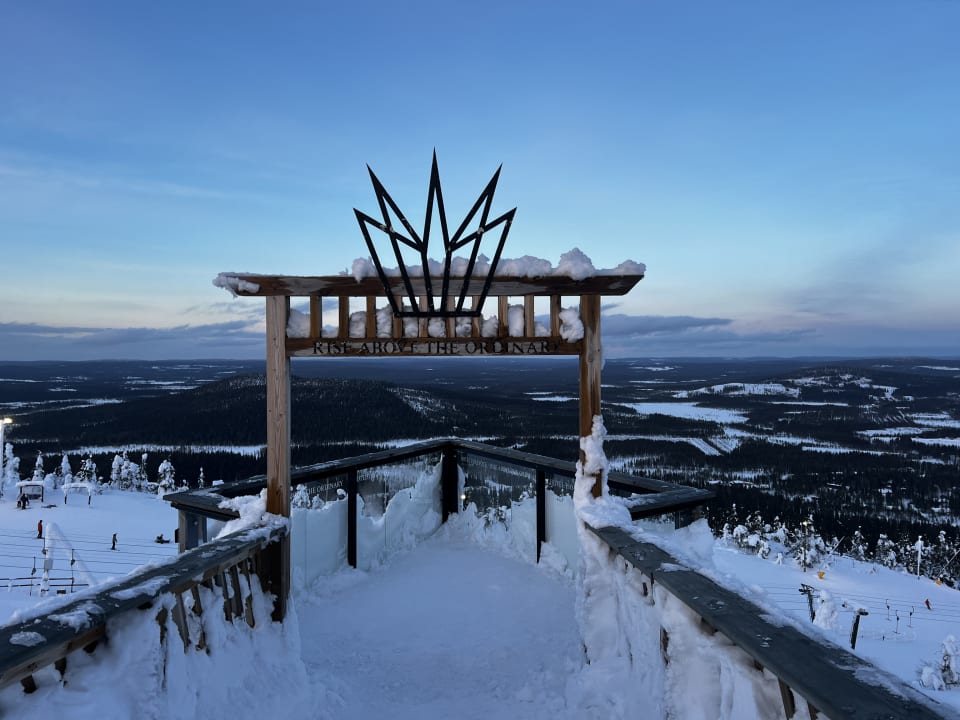 Ausblick Hotel Iso Syöte