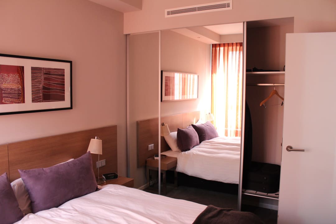 Schlafzimmer Adina Apartment Hotel Frankfurt Neue Oper