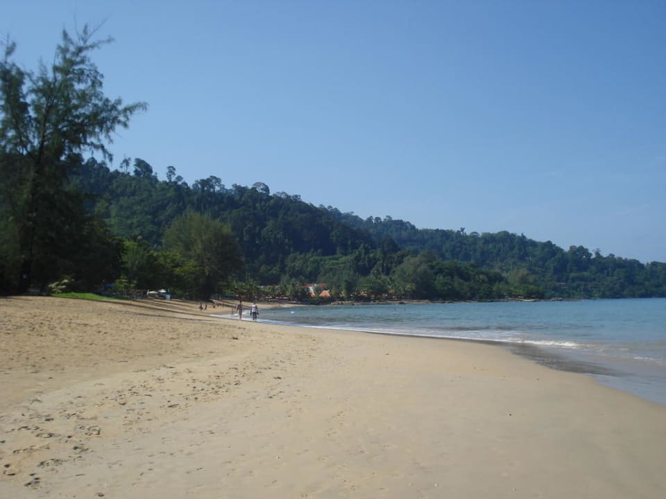 Strandabschnitt vorm Hotel Seaview Khao Lak Resort