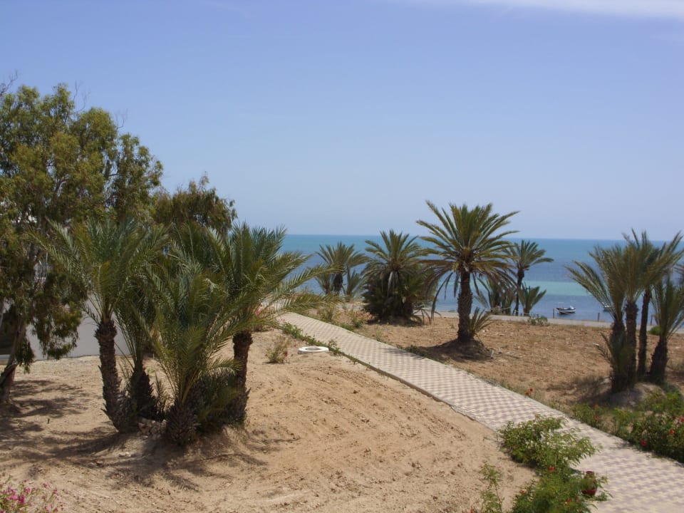 Weg zum Strand Hotel El Mouradi Djerba Menzel