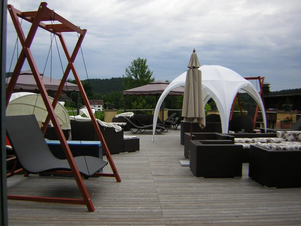 Dachterrasse  Spirit & SPA Hotel Birkenhof am Elfenhain