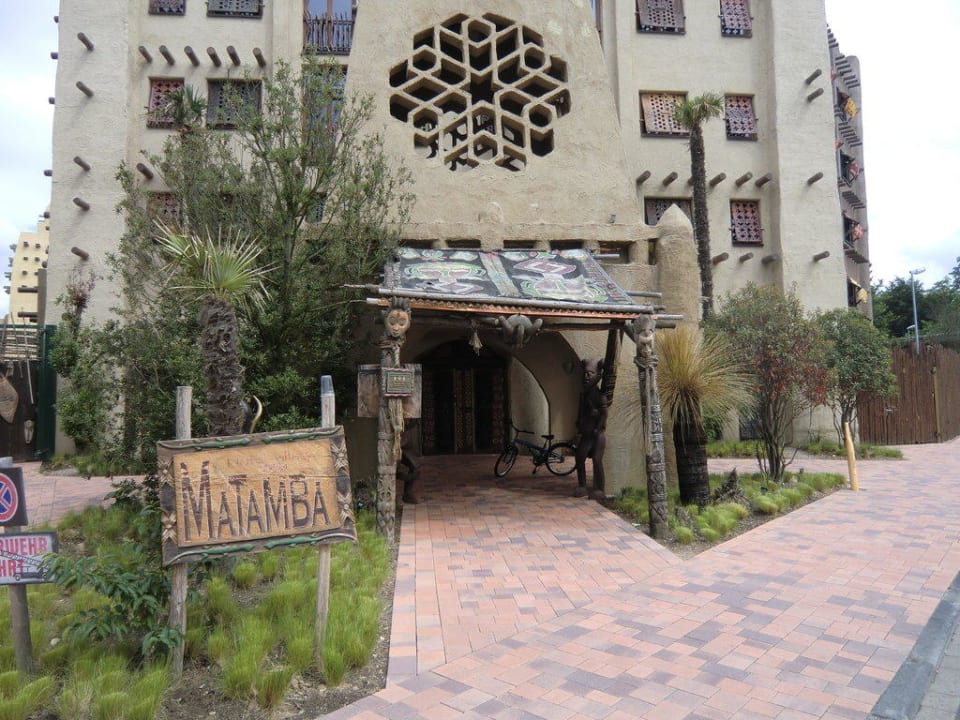 Eingang Hotel Matamba - Phantasialand Erlebnishotel