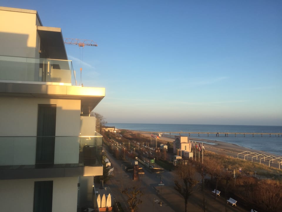 Ausblick SEETELHOTEL Kaiserstrand Beachhotel