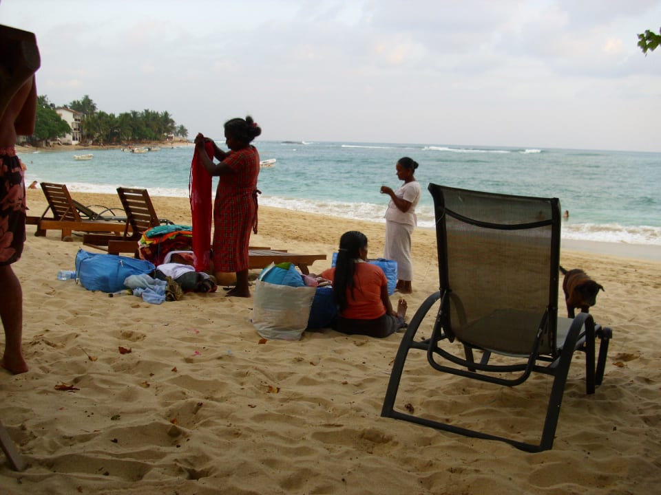 Strandverkäufer Calamander Unawatuna Beach Resort