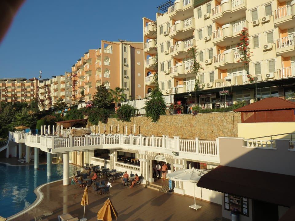 Vom Restaurant aus Hotel Club Paradiso