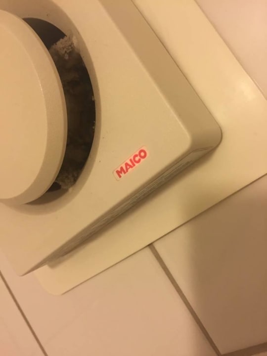 Lüftung mit Schimmel Hotel Arcen