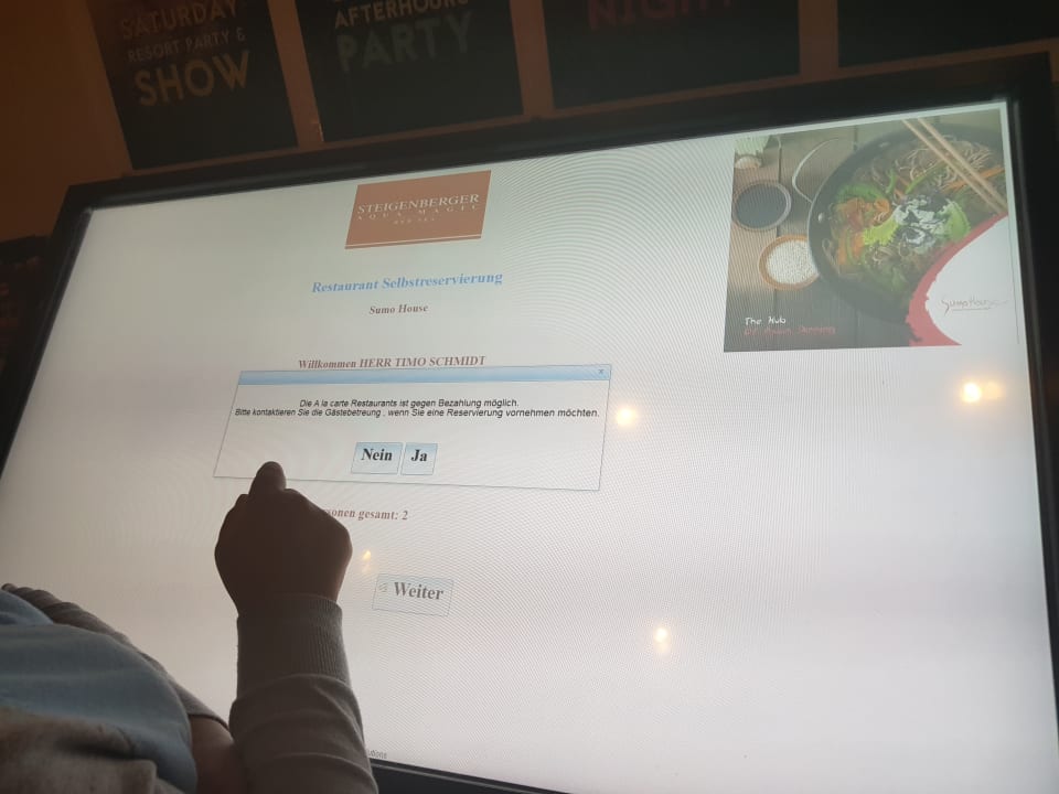 Lobby Steigenberger Aqua Magic