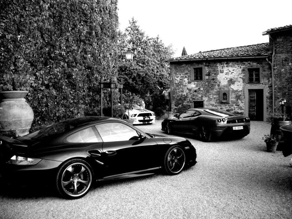 Innenhof  Hotel Fattoria Castelvecchi