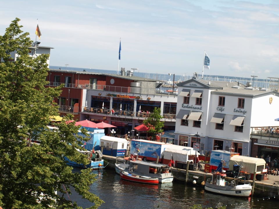 Ausblick vom Zimmer 306 Hotel Am Alten Strom