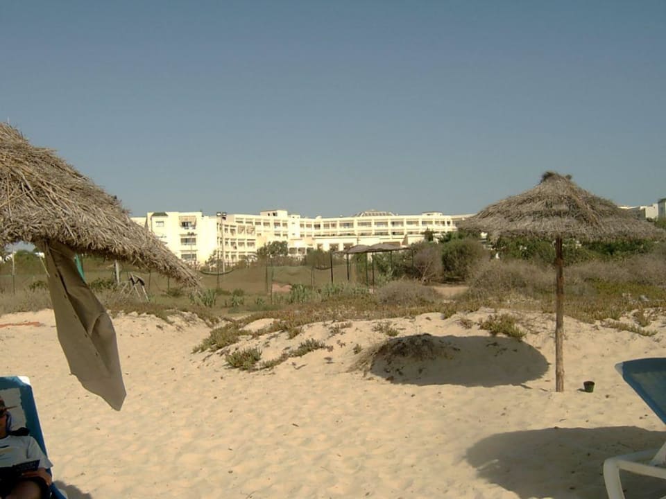 Der Blick vom Strand... Sentido Marillia Resort & Spa