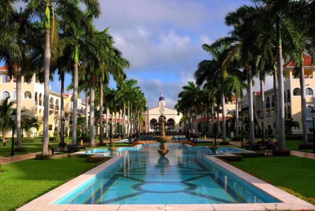 Innenhof Hotel Riu Palace Mexico