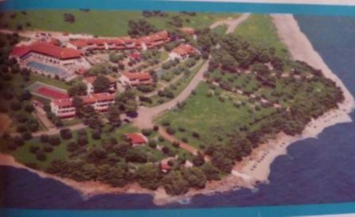 Hotelanlage von oben Blue Dolphin Resort Hotel