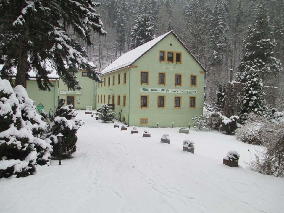 Winter MIMÜ 2013 Pension Mittelndorfer Mühle