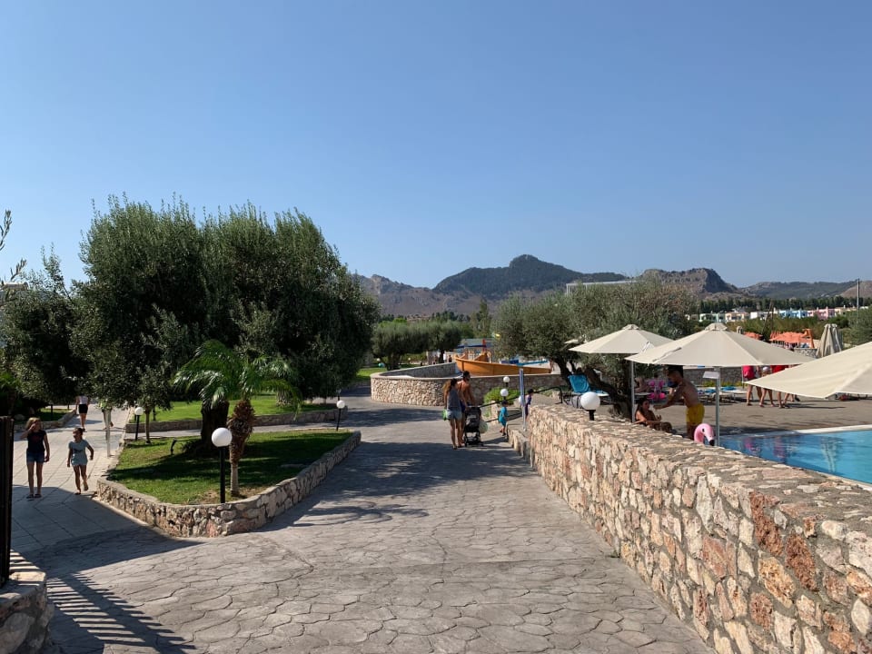 Ausblick Atlantica Mikri Poli Rhodes