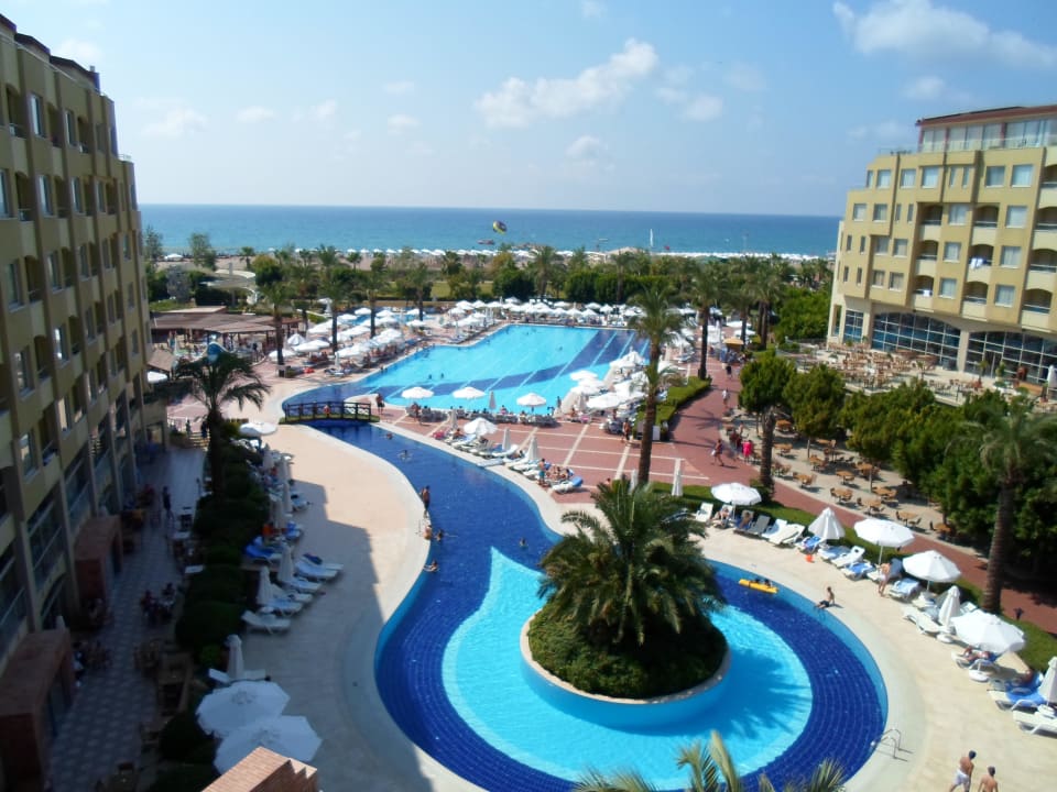 Blick vom Zimmer Selectum Family Resort Side